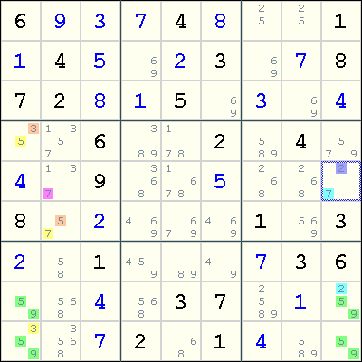 Uniqueness Test, How to solve sudoku puzzles - Solving sudoku strategy,picture 7